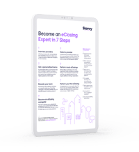 Stavvy's eClosing checklist resource graphic