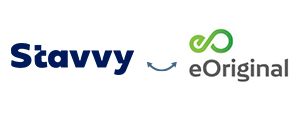 Stavvy and eOriginal logos