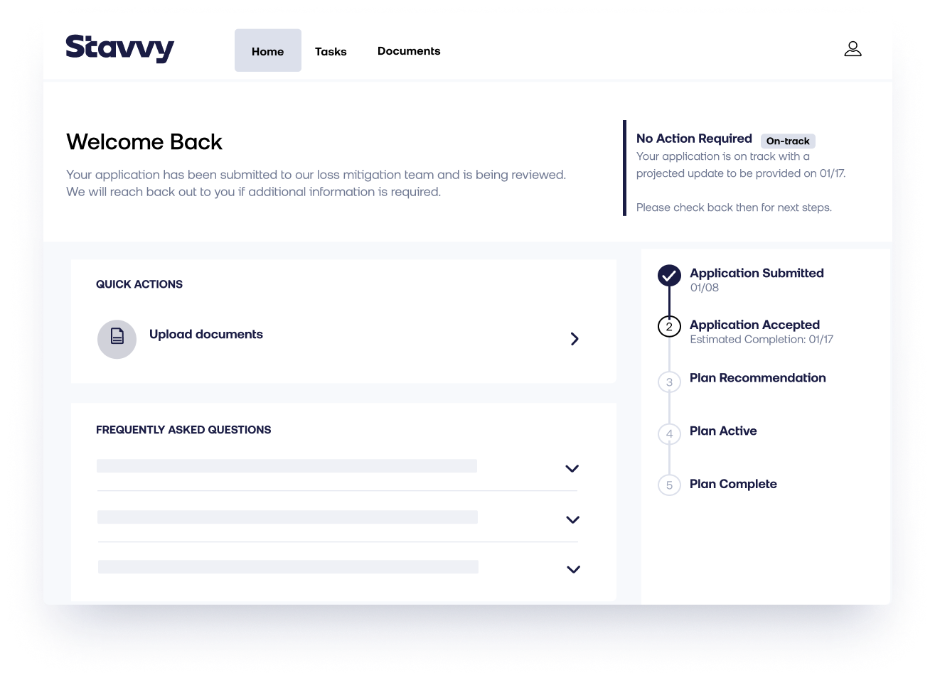 Homeowner Portal - Dashboard