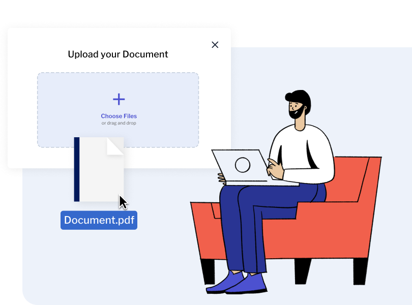 Upload documents to sign