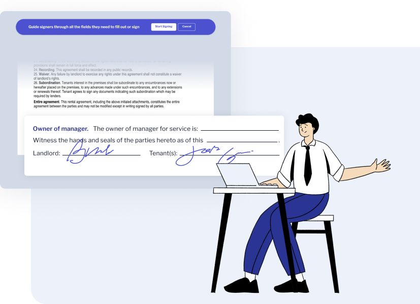 When completely signed, view the certified document