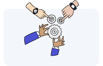 Collaborate in real-time
